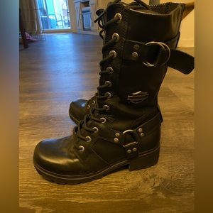 Harley boots worn once